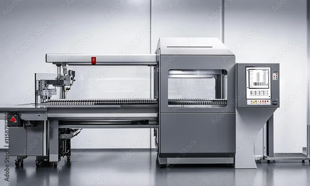 Automated Pharmaceutical Pill Counting and Packaging Machine