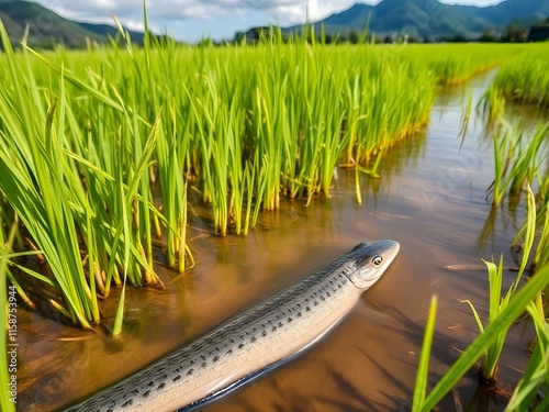 fish in the pond