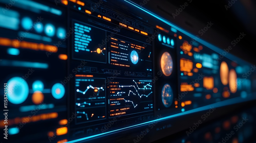 futuristic tech hud interface screens - cyberpunk futuristic tech hud interface screens - cyberpunk