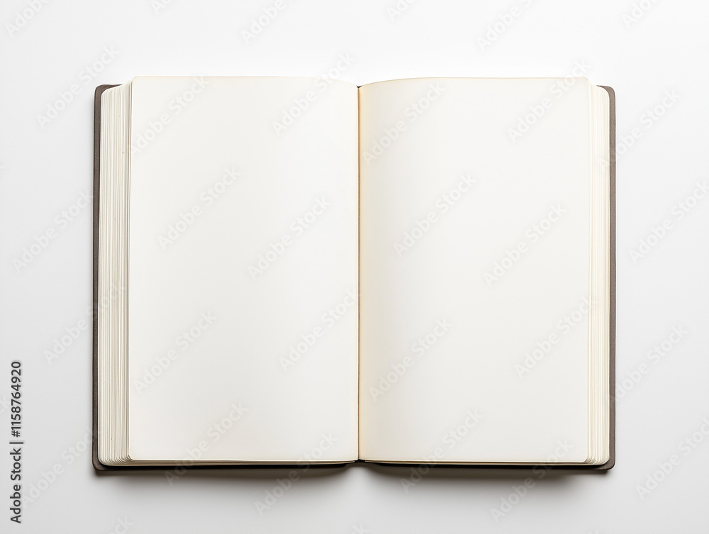 Another Ivory Backdrop: Bound Manuscript Slightly Askew Another Ivory Backdrop: Bound Manuscript Slightly Askew
