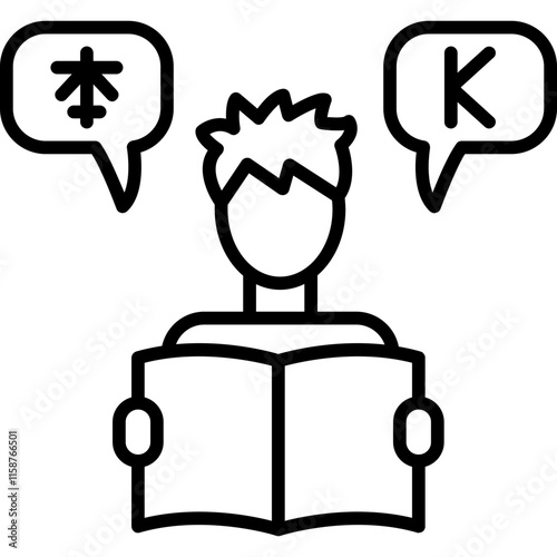 Bilingual Learning Icon