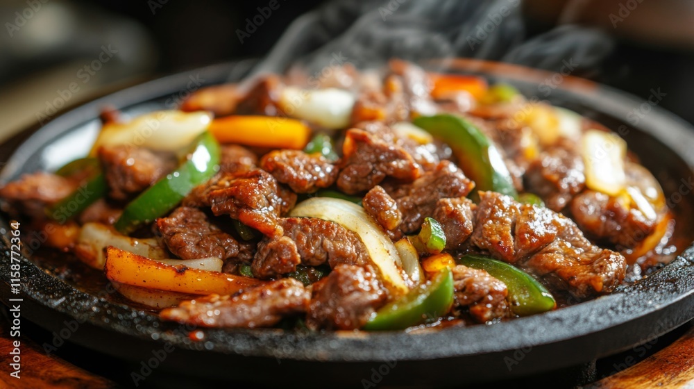 Sizzling Beef Stir Fry With Peppers And Onions Sizzling Beef Stir Fry With Peppers And Onions
