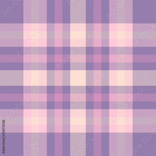 Fabric pattern textile of vector background plaid with a check texture tartan seamless.