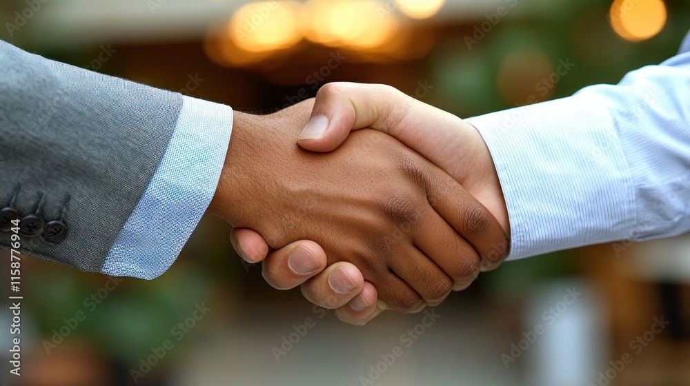 Two businessmen shaking hands. Two businessmen shaking hands.