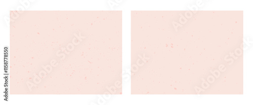 Recycled japanese rice paper backgrounds. Vector mulberry eggshell texture pattern bg. Grainy organic kraft paper texture. Cream pink color handmade banner wallpapers. Light pink sand grain effect
