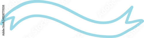 Free Download Doodle Lined Festive Ribbon - GFXLoad