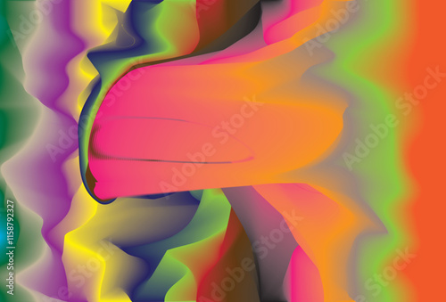 Multicolor stripes background