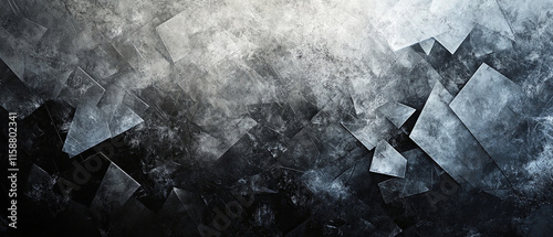 Abstract background with blend of black and gray textures, creating depth and intrigue