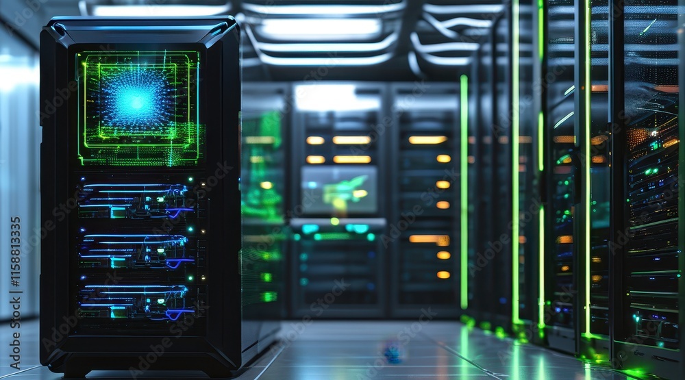 Data Center Server Room . Data Center Server Room .