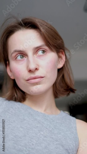 Woman Posing for Selfie Camera