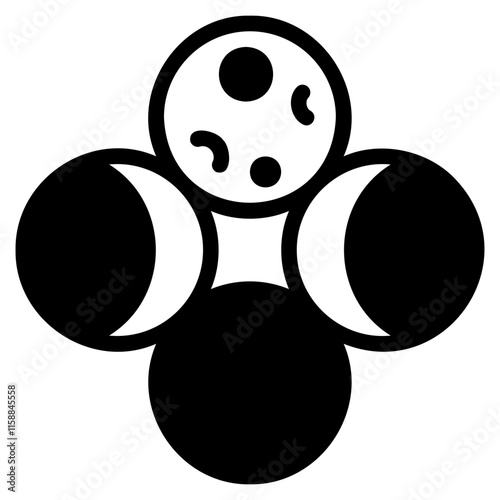 Moon phase icon