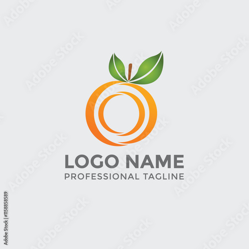 Apple, fruit, fresh, leaf, nature, green, organic, eco, farm fully editable vector logo template