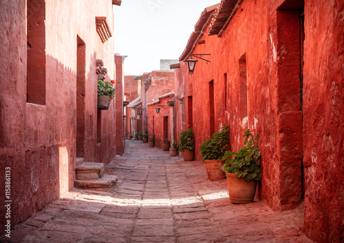 Santa Catalina Monastery Arequipa Peru photo