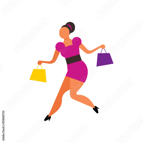 woman shopping