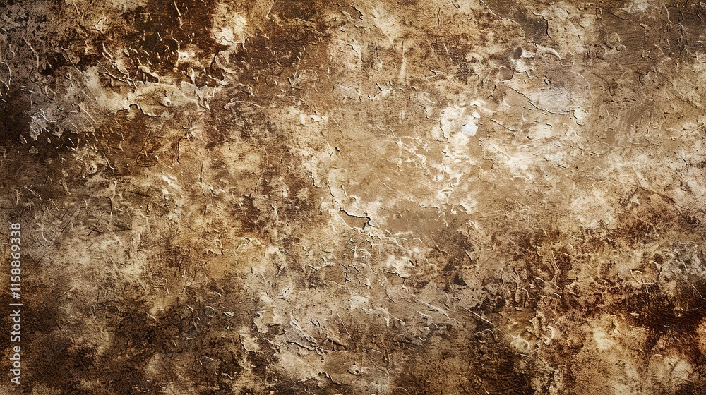 Fototapeta premium Brown Craiyon fantasy Texture overlay background