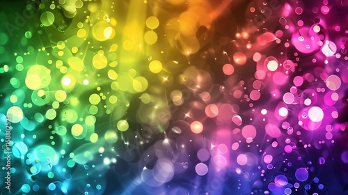 Rainbow holographic fantasy texture background