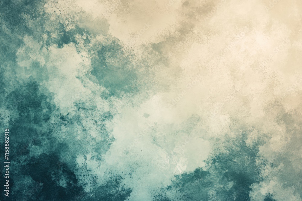 A clean watercolor paper sheet with a fresh wash of gradient colors A clean watercolor paper sheet with a fresh wash of gradient colors