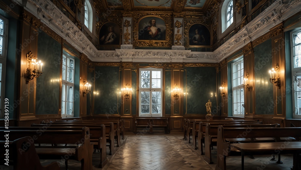 Obraz premium interior of church