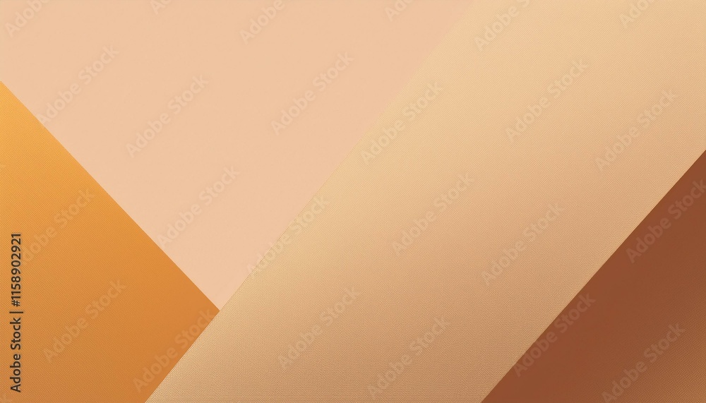 Golden light pale brown orange yellow peach beige abstract background. Geometric pattern shape. Line triangle polygon angle fold. Color gradient. Shadow. Matte. 3d effect. Rough grain grungy. Design Golden light pale brown orange yellow peach beige abstract background. Geometric pattern shape. Line triangle polygon angle fold. Color gradient. Shadow. Matte. 3d effect. Rough grain grungy. Design