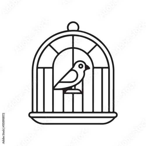 bird aviary icon