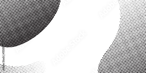 Grunge halftone gradient background. Faded grit noise texture. White and black sand wallpaper. Retro pixelated backdrop art