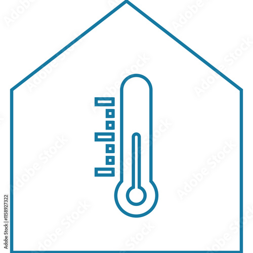 Home, weather, station icon