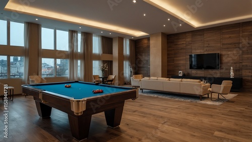 interior of a pool