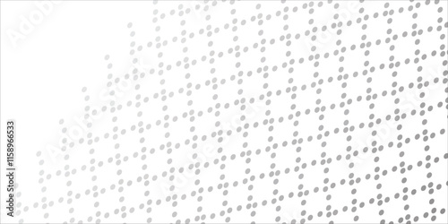 Mesh texture for fishing net. Dot pattern without color. illustration eps10