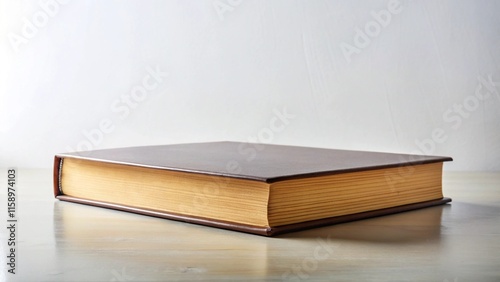 Wallpaper Mural old book on wooden table Torontodigital.ca