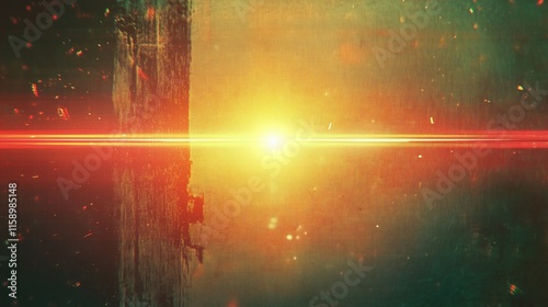 retro vintage camera lens flare