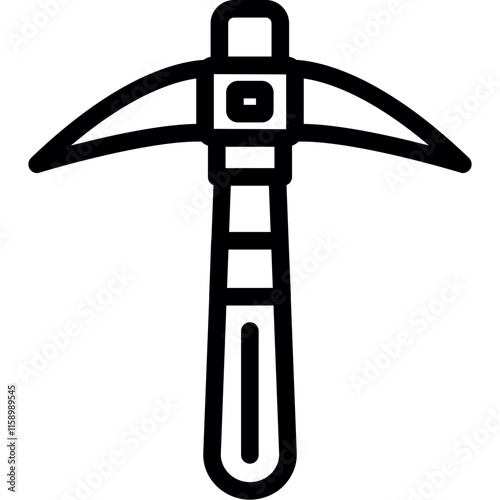 Archaeological Pickaxe Icon