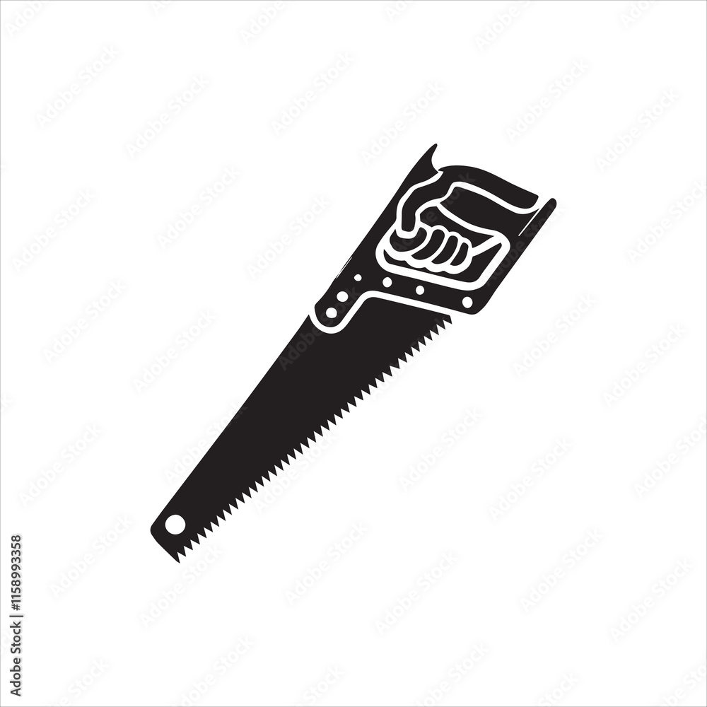 Obraz premium knife on a white background