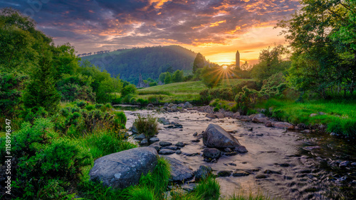 The Monastic City of Glendalough, Co Wicklow, Ireland