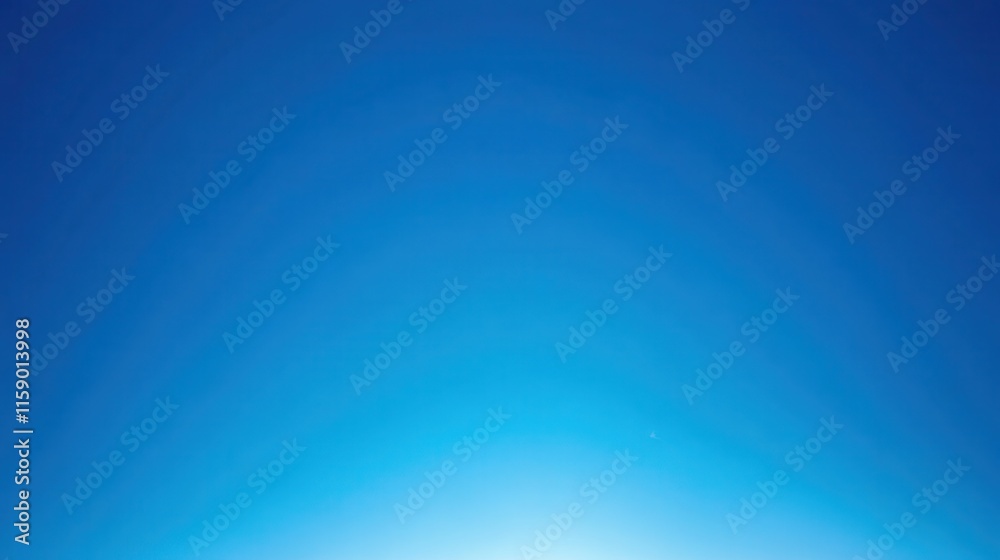 Minimalist skyscape showing clear blue sky with smooth gradient Minimalist skyscape showing clear blue sky with smooth gradient