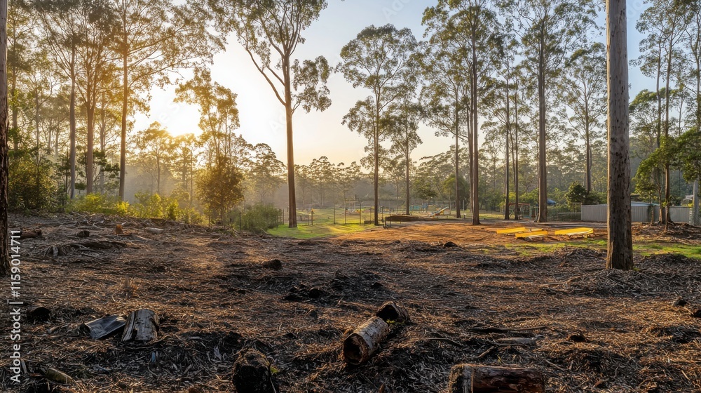 Suburban Land Cleared for Air Quality Improvement Suburban Land Cleared for Air Quality Improvement