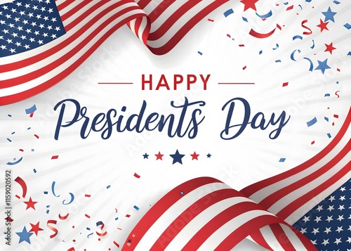 Celebrate Presidents' Day with a Festive Patriotic Banner