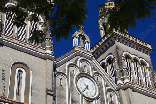 Church in the city of Passo Fundo in the state of Rio Grande do Sul in Brazil photo