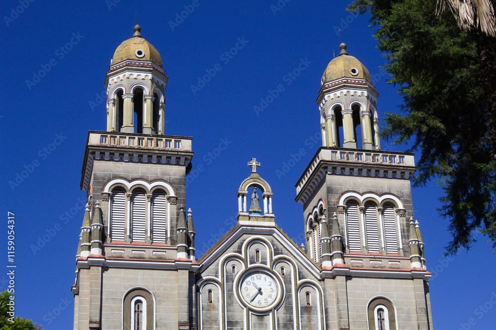 Fototapeta premium Church in the city of Passo Fundo in the state of Rio Grande do Sul in Brazil