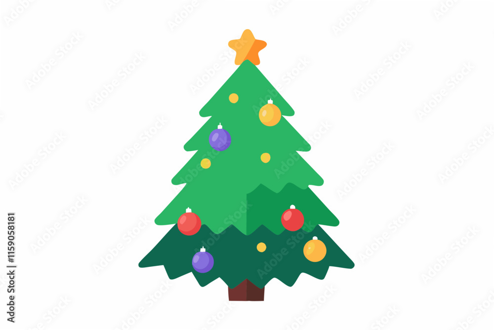 christmas tree isolated on white christmas tree isolated on white