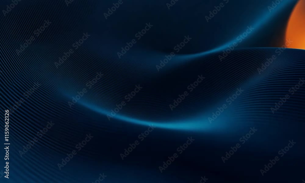Abstract Blue and Orange Flowing Texture:  A  abstract background image featuring a subtle, ethereal flow of blue and orange hues, creating a sense of motion and depth.