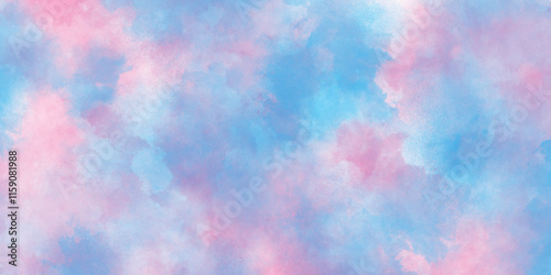 multicolor pastel rainbow gradient colors watercolor grunge texture, abstract colorful mixed color soft watercolor background, Watercolor paper texture background with cloudy stains and splashes.