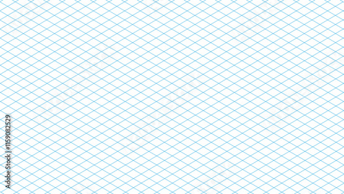 vector design of an isometric grid pattern