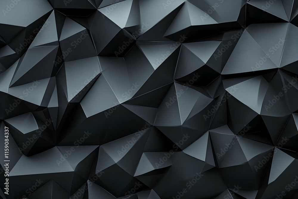 Dark Abstract 3D Background Dark Abstract 3D Background