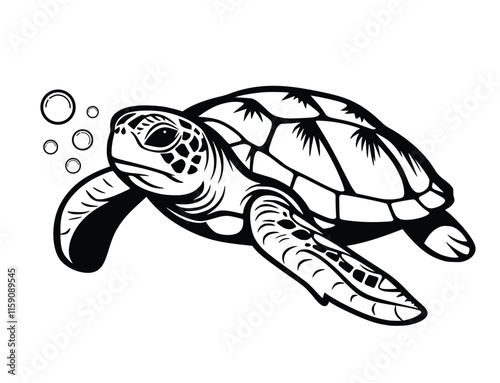 turtle outline clipart vector. animal, tortoise, clipart, draw, illustration.