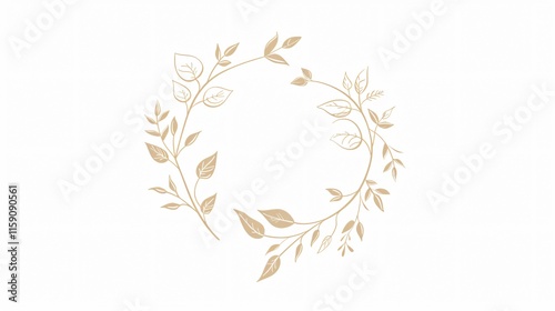 Wallpaper Mural Minimal Linear Style Logo Template with Hand Drawn B Torontodigital.ca