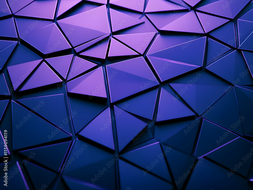Abstract 3D Purple Triangle Background Abstract 3D Purple Triangle Background