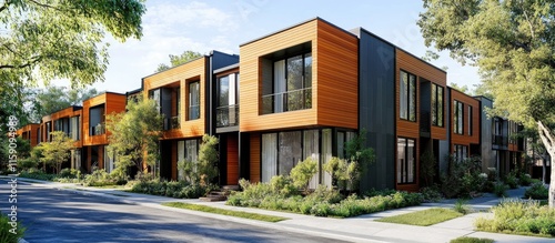 houses in the city