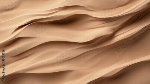 Abstract Sand Dune Texture with Soft Waves