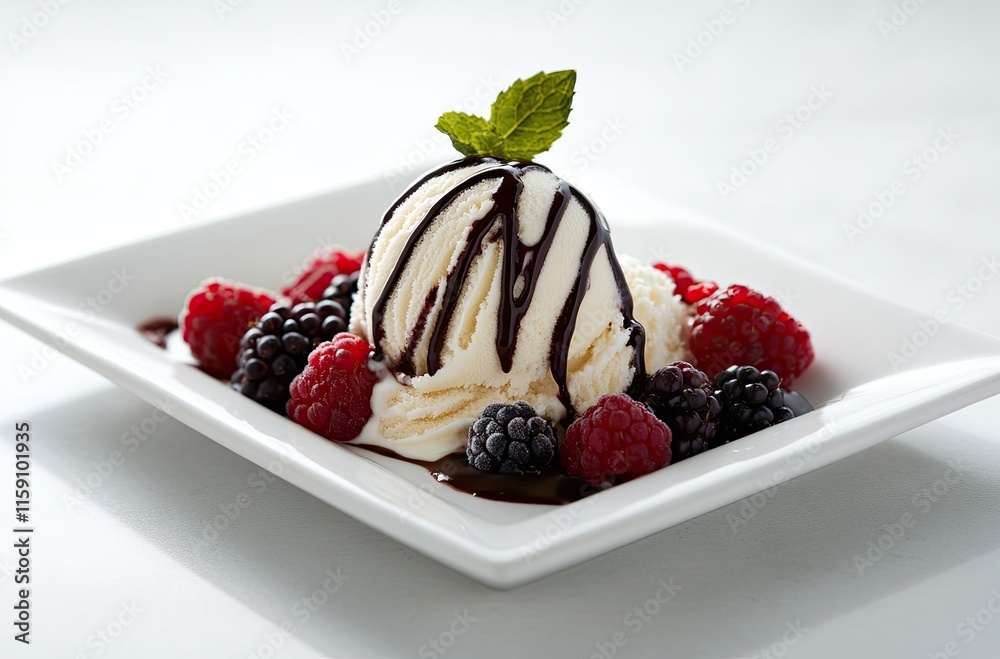 Chocolate cake with cherries Chocolate cake with cherries