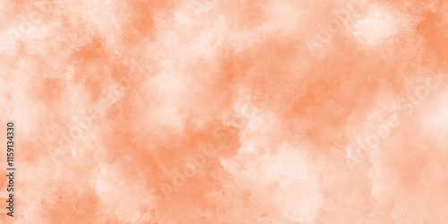 Abstract paper Background Texture Pattern with orange color, Heavily Mixed Wall Art watercolor texture, Old orange or pink paper parchment banner with distressed vintage grunge texture.